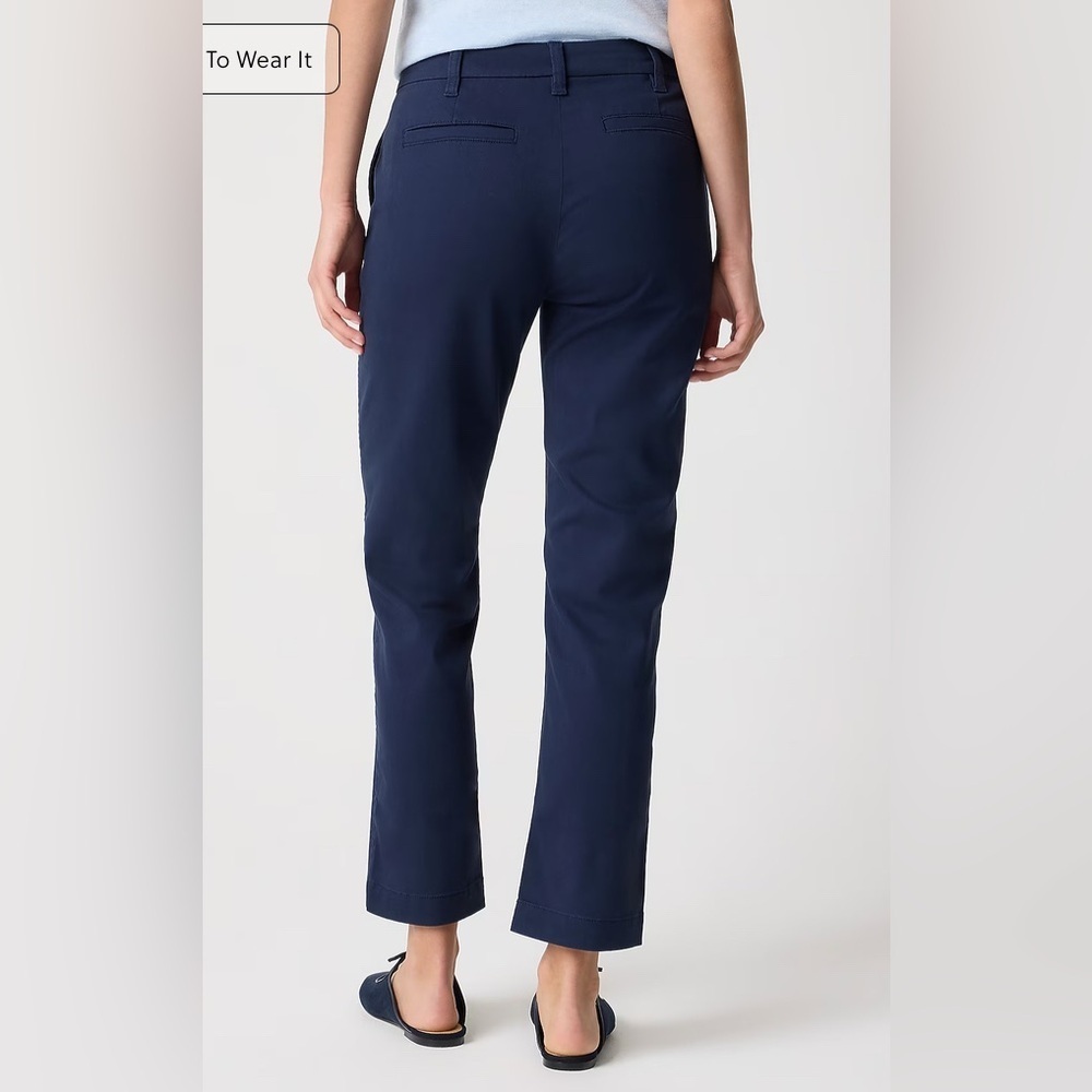 J. Crew High-rise girlfriend chino pants - 6 - Picture 2 of 10